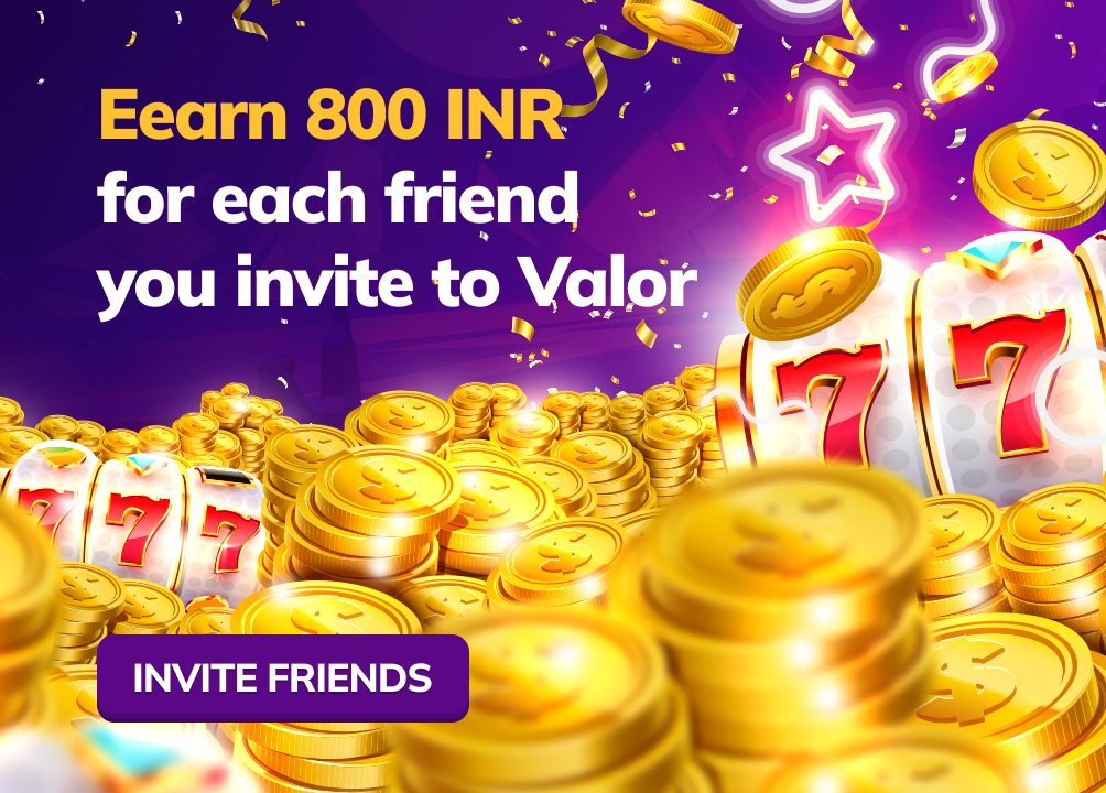 Valor Bet Casino in India 2024 | Play Valor Game & Bet on Sports for Big Wins-image